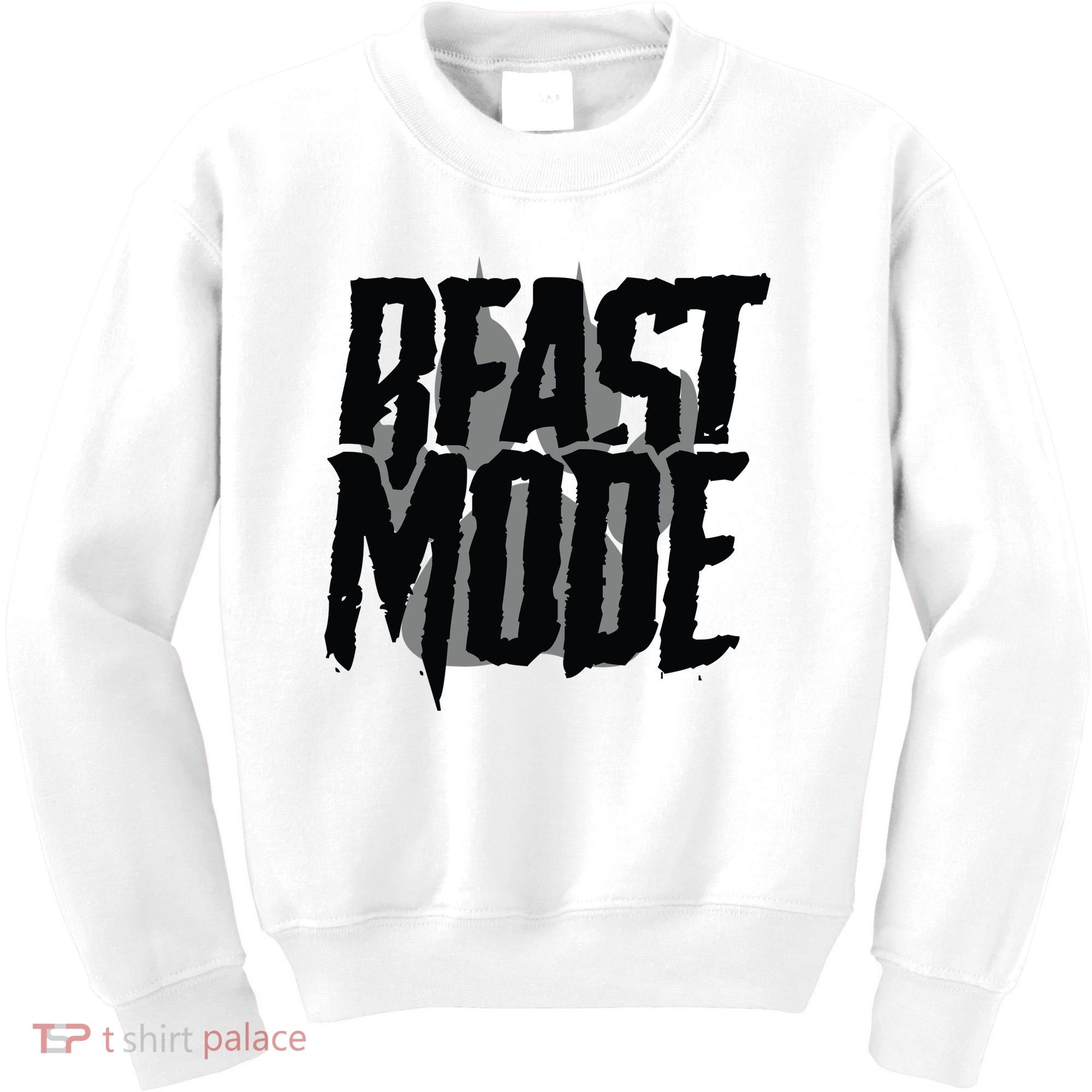 Beast Mode Gym Motivation Kids Sweatshirt