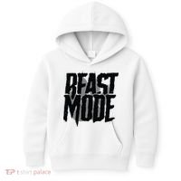 Beast Mode Gym Motivation Kids Hoodie thumb 0