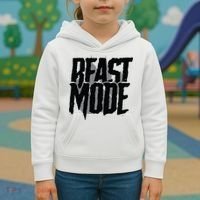 Beast Mode Gym Motivation Kids Hoodie thumb 3