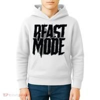 Beast Mode Gym Motivation Kids Hoodie thumb 4