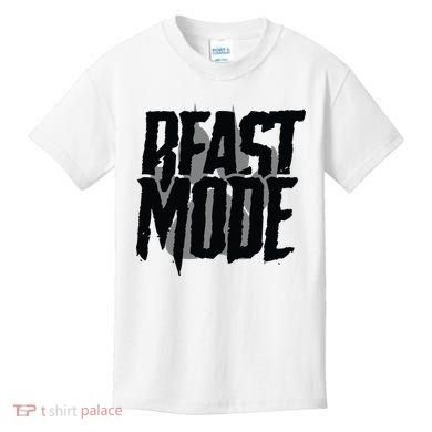 Beast Mode Gym Motivation Kids T-Shirt