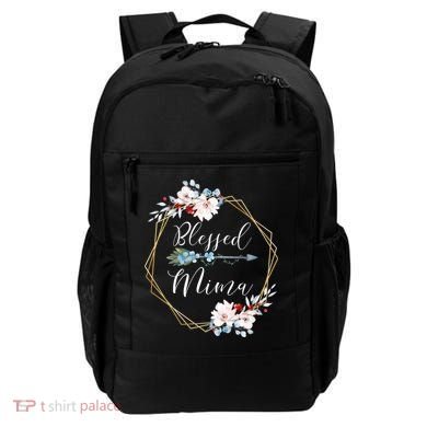 Blessed Mima Grandma Gift Cute Gift Backpack
