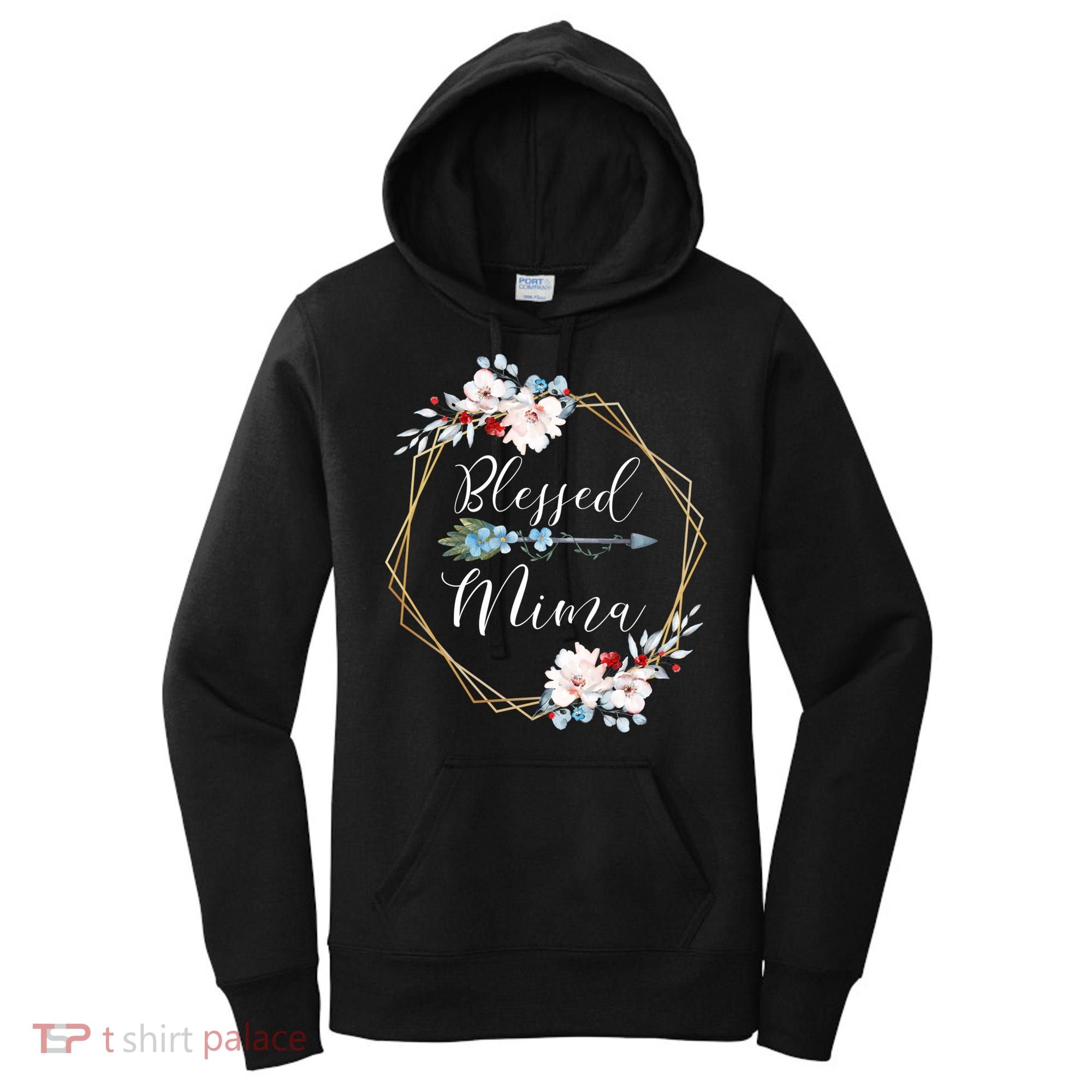 Blessed Mima Grandma Gift Cute Gift Women's Hoodie