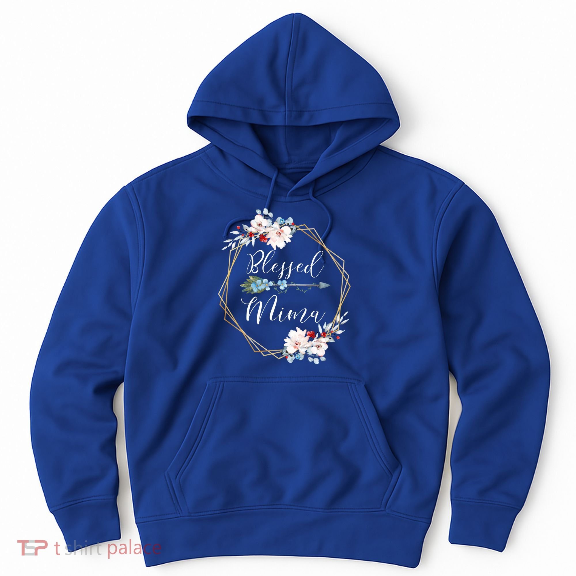 Blessed Mima Grandma Gift Cute Gift Hoodie