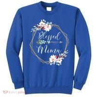 Blessed Mima Grandma Gift Cute Gift Sweatshirt thumb 0