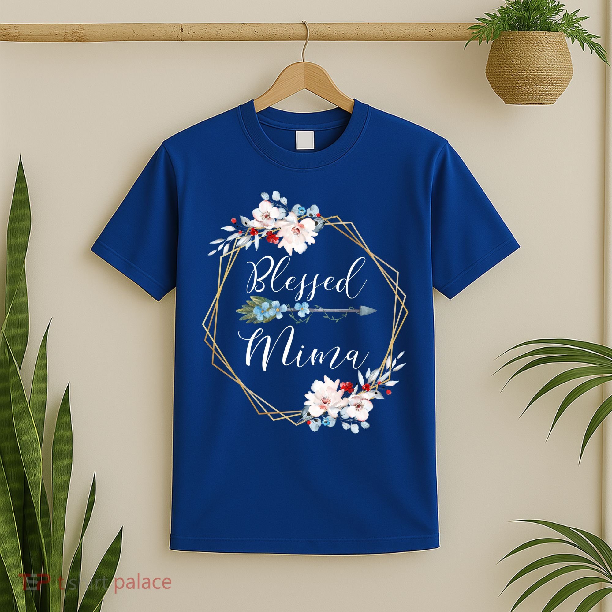Blessed Mima Grandma Gift Cute Gift T-Shirt