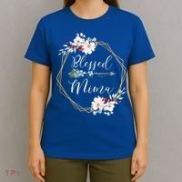 Blessed Mima Grandma Gift Cute Gift T-Shirt thumb 4