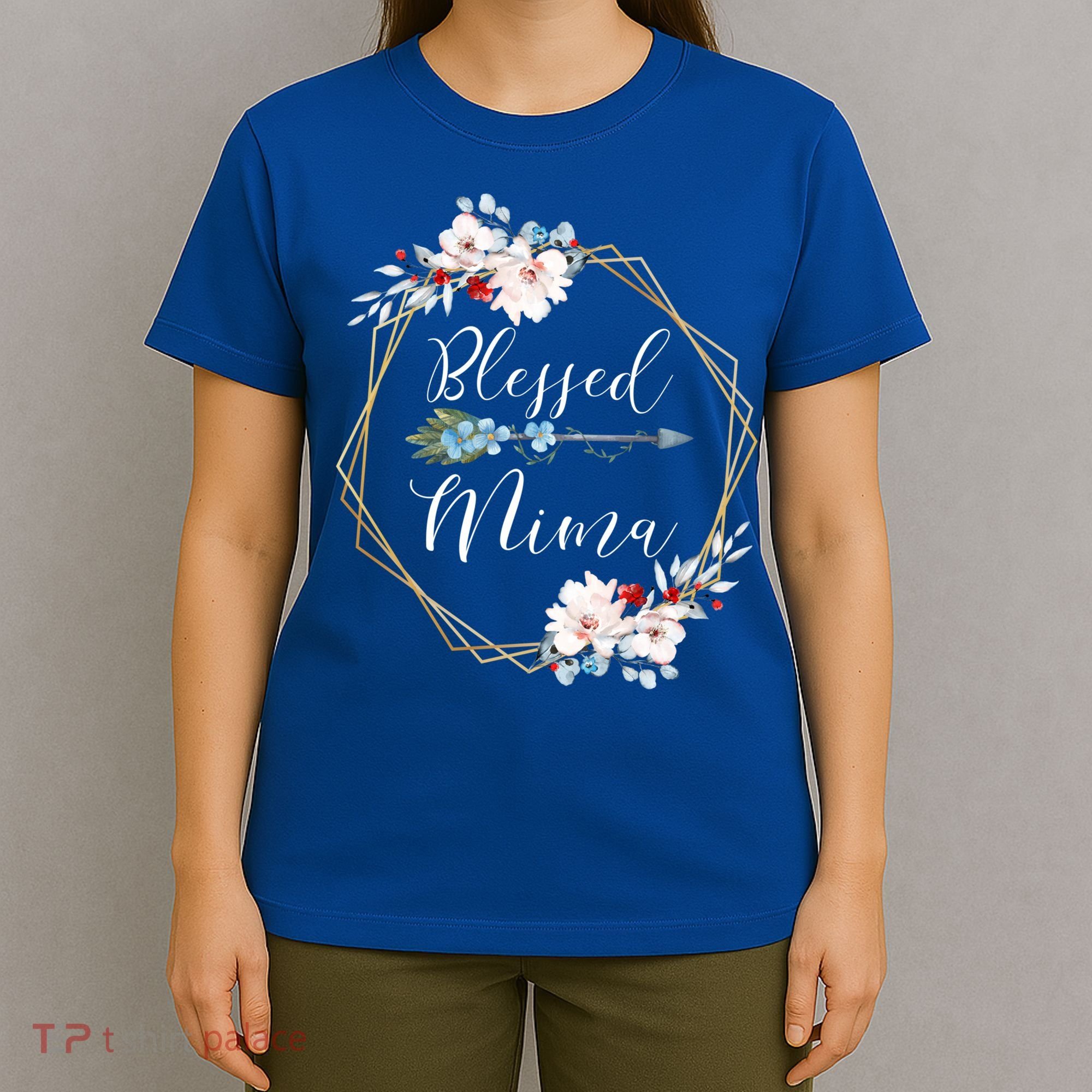 Blessed Mima Grandma Gift Cute Gift T-Shirt
