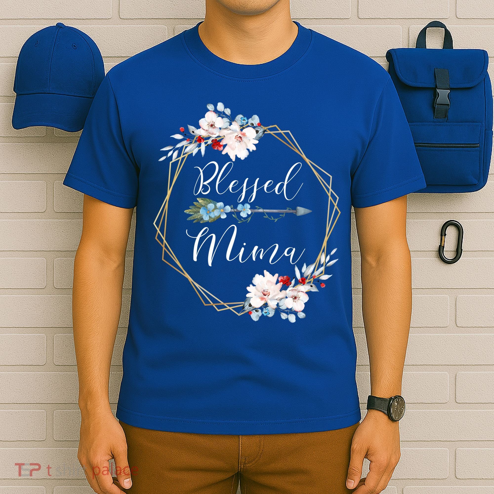 Blessed Mima Grandma Gift Cute Gift T-Shirt
