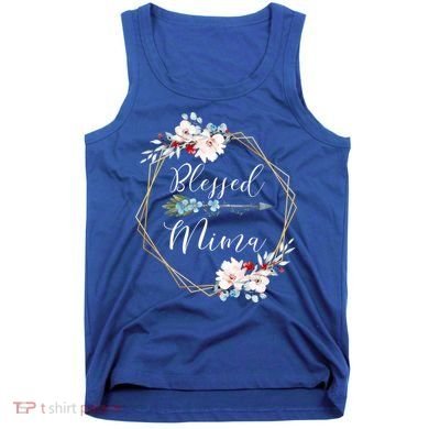 Blessed Mima Grandma Gift Cute Gift Tank Top