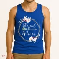 Blessed Mima Grandma Gift Cute Gift Tank Top thumb 3