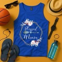 Blessed Mima Grandma Gift Cute Gift Tank Top thumb 4