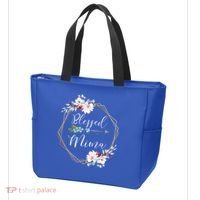 Blessed Mima Grandma Gift Cute Gift Tote Bag thumb 3