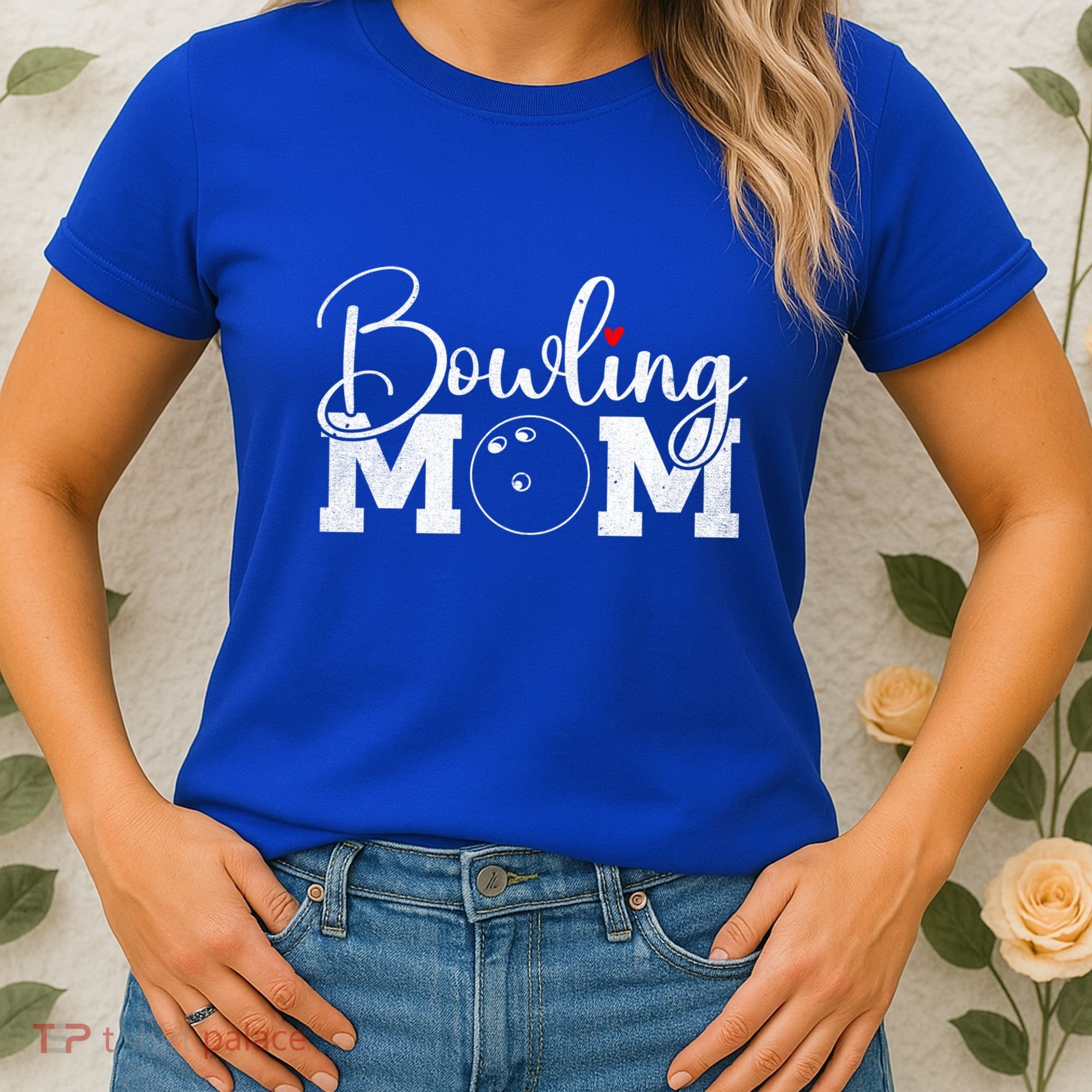 Bowling Mom Great Gift Women's T-Shirt