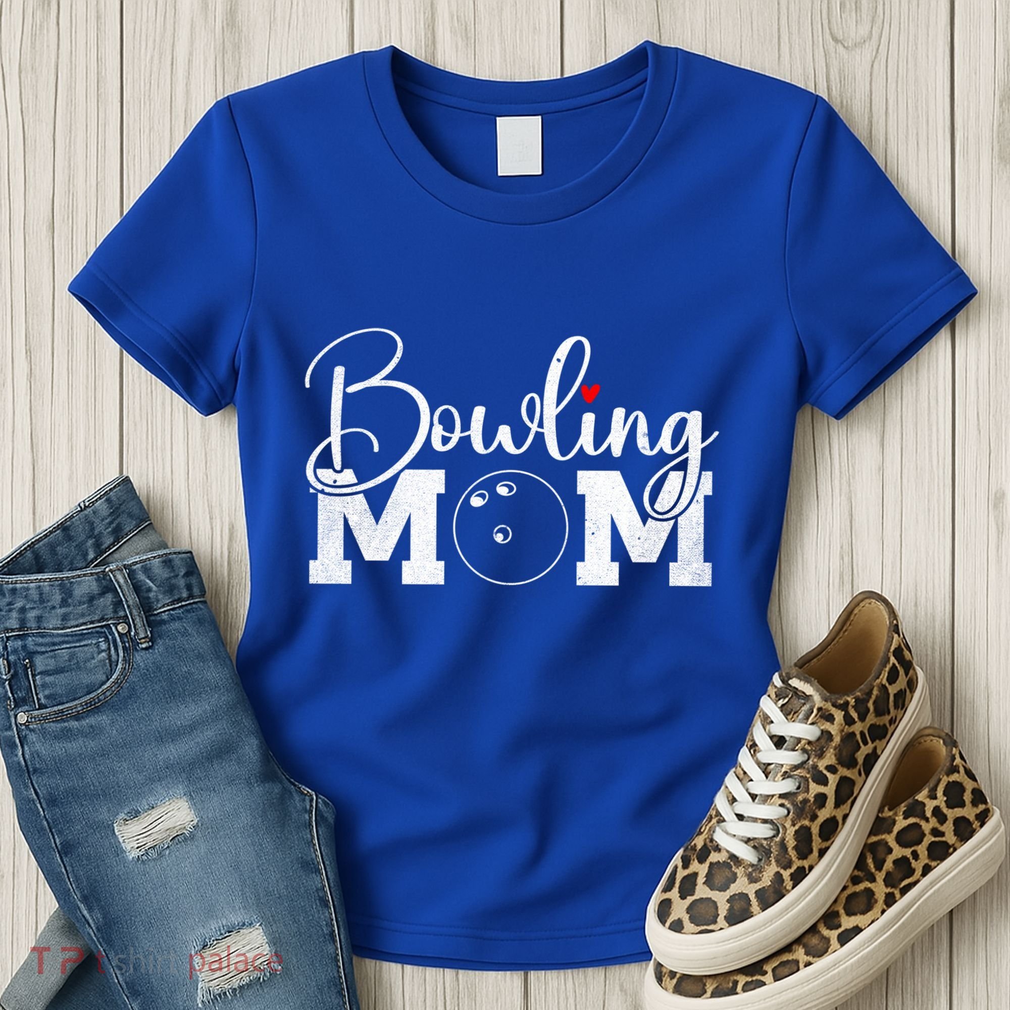 Bowling Mom Great Gift Women's T-Shirt