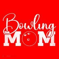Bowling Mom Great Gift Santa Hat thumb 1
