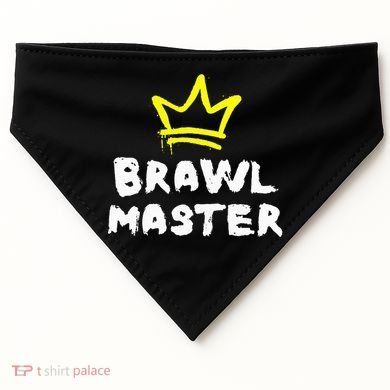 Brawl Master Gamer Gaming Brawler Brawl USA-Made Doggie Bandana