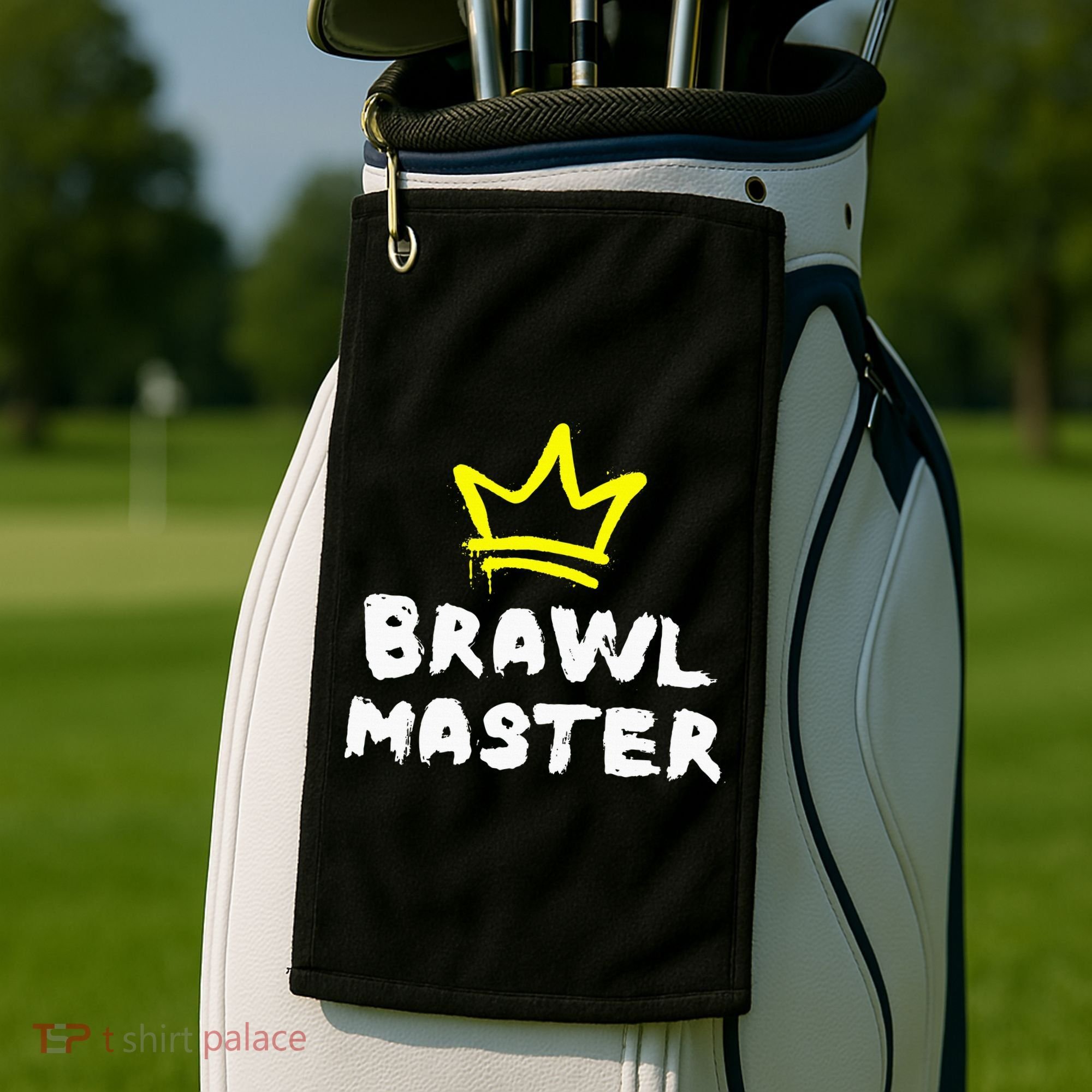 Brawl Master Gamer Gaming Brawler Brawl Golf Towel
