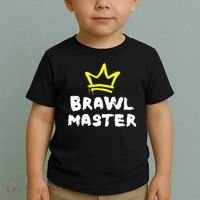 Brawl Master Gamer Gaming Brawler Brawl Toddler T-Shirt thumb 2
