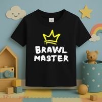 Brawl Master Gamer Gaming Brawler Brawl Toddler T-Shirt thumb 3
