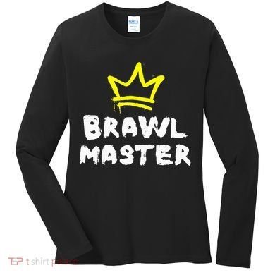 Brawl Master Gamer Gaming Brawler Brawl Women's Long Sleeve Shirt
