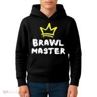 Brawl Master Gamer Gaming Brawler Brawl Kids Hoodie thumb 4