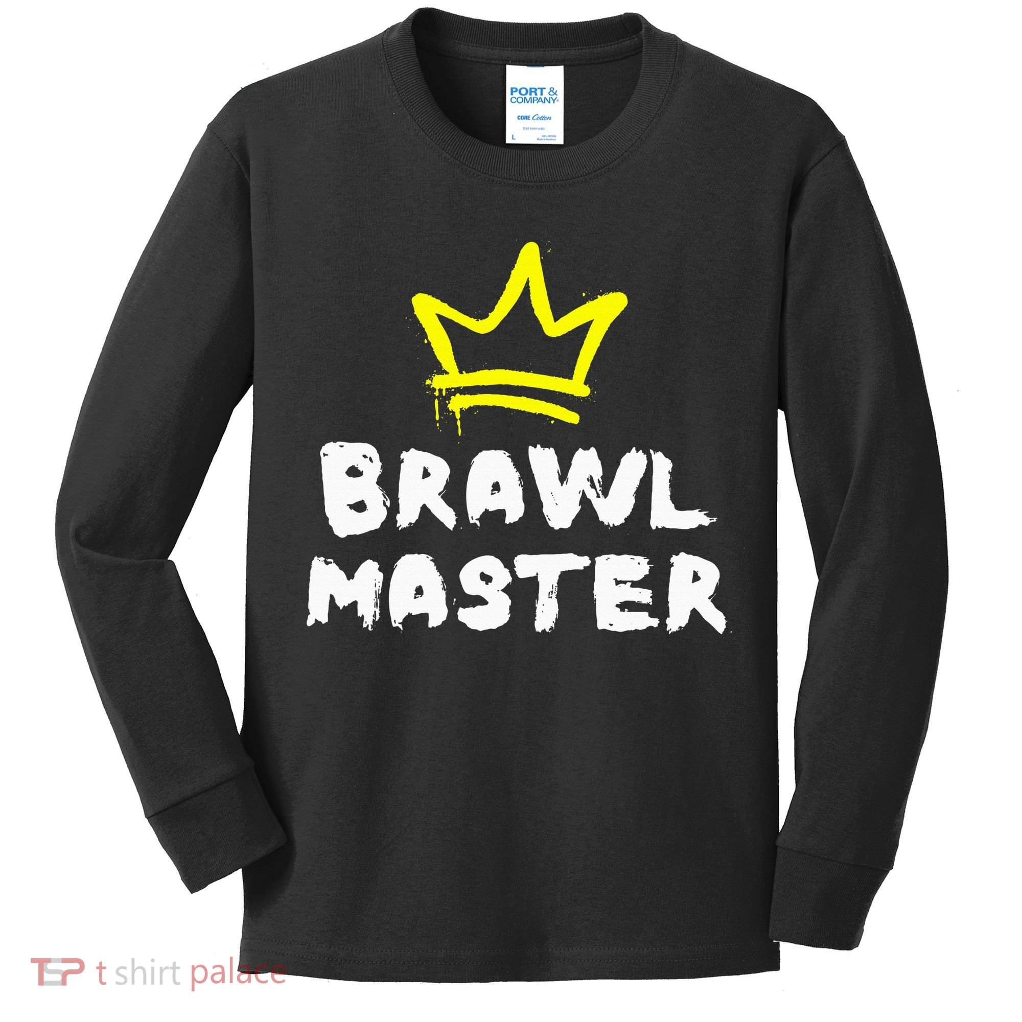 Brawl Master Gamer Gaming Brawler Brawl Kids Long Sleeve Shirt