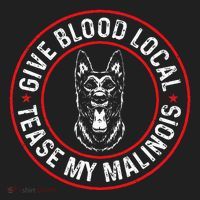 Belgian Malinois Give Blood Local Tease My Malinois Women's Sweatshirt thumb 2