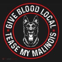 Belgian Malinois Give Blood Local Tease My Malinois Women's Hoodie thumb 2