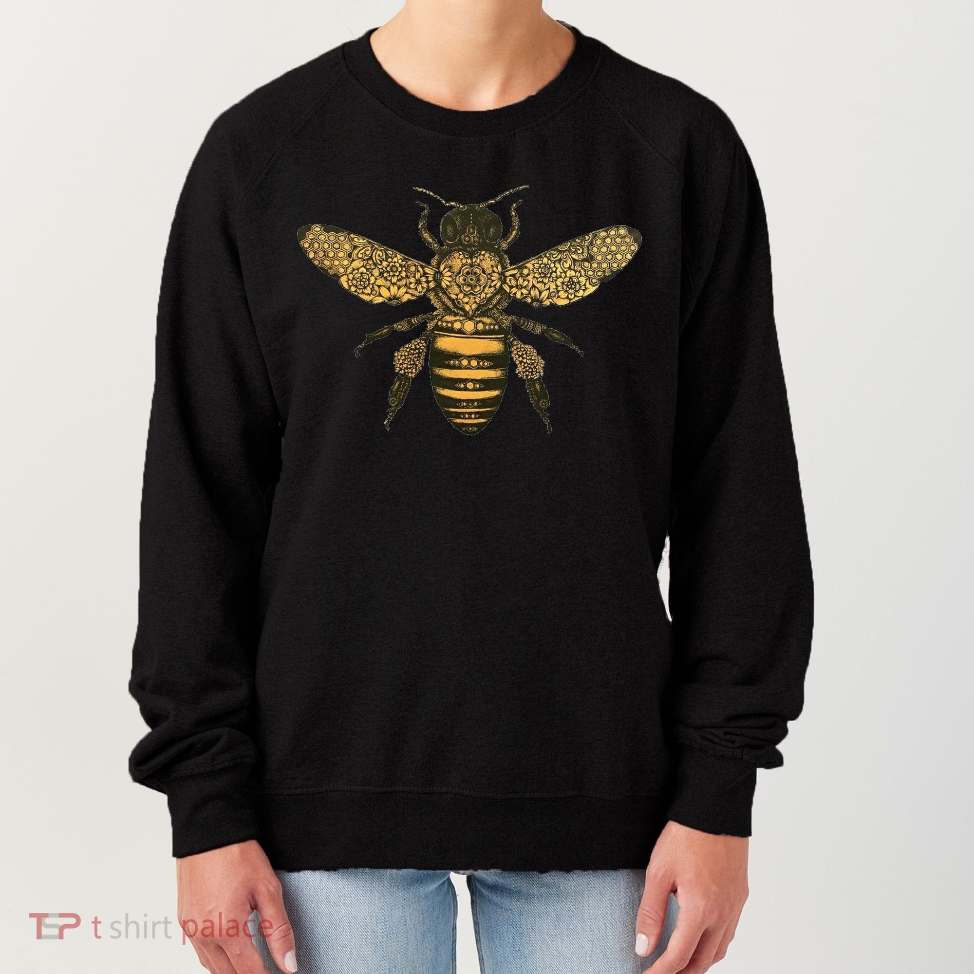 Beekeeper Meaningful Gift Honeycomb Honey Bee Compass Beekeeping Great Gift Women's Sweatshirt