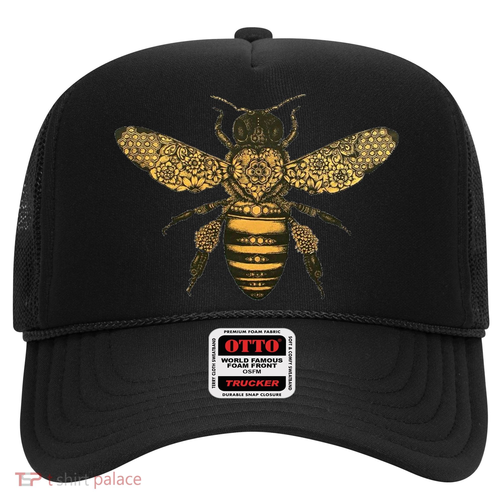 Beekeeper Meaningful Gift Honeycomb Honey Bee Compass Beekeeping Great Gift Hat