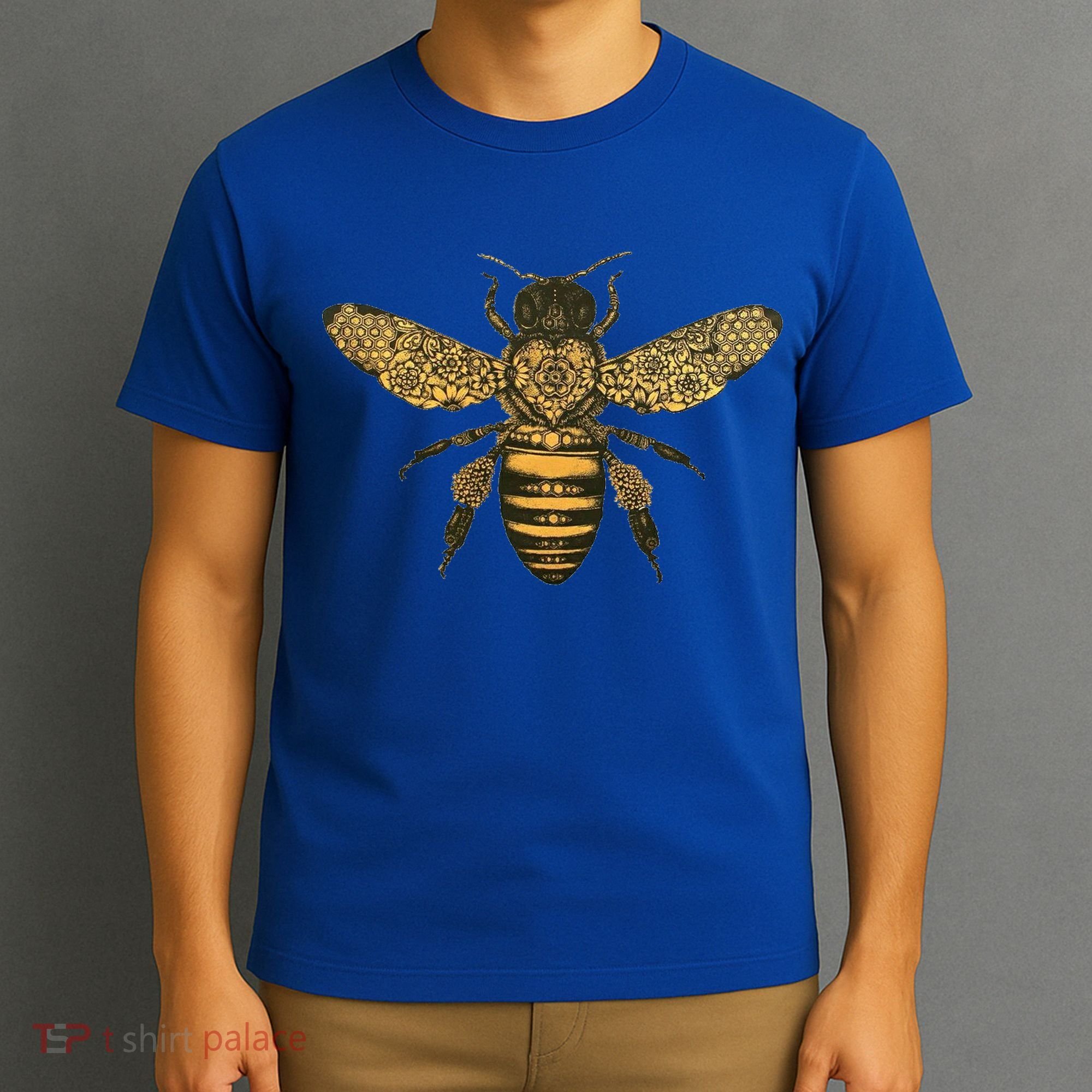 Beekeeper Meaningful Gift Honeycomb Honey Bee Compass Beekeeping Great Gift T-Shirt