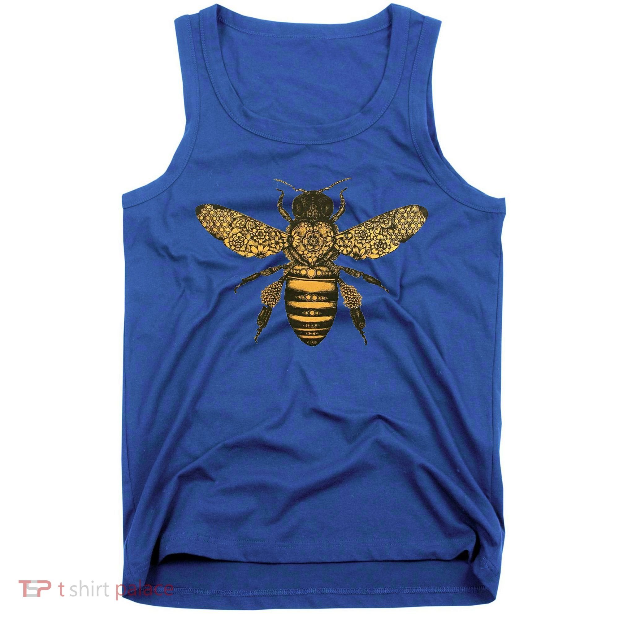 Beekeeper Meaningful Gift Honeycomb Honey Bee Compass Beekeeping Great Gift Tank Top