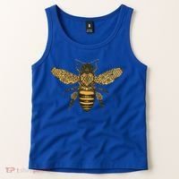 Beekeeper Meaningful Gift Honeycomb Honey Bee Compass Beekeeping Great Gift Tank Top thumb 2