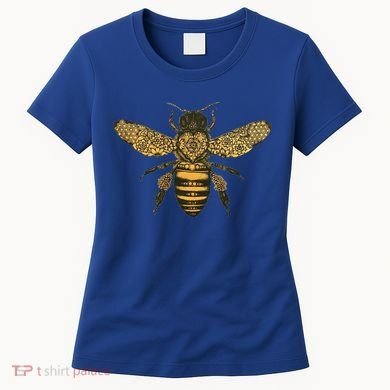 Beekeeper Meaningful Gift Honeycomb Honey Bee Compass Beekeeping Great Gift Women's T-Shirt