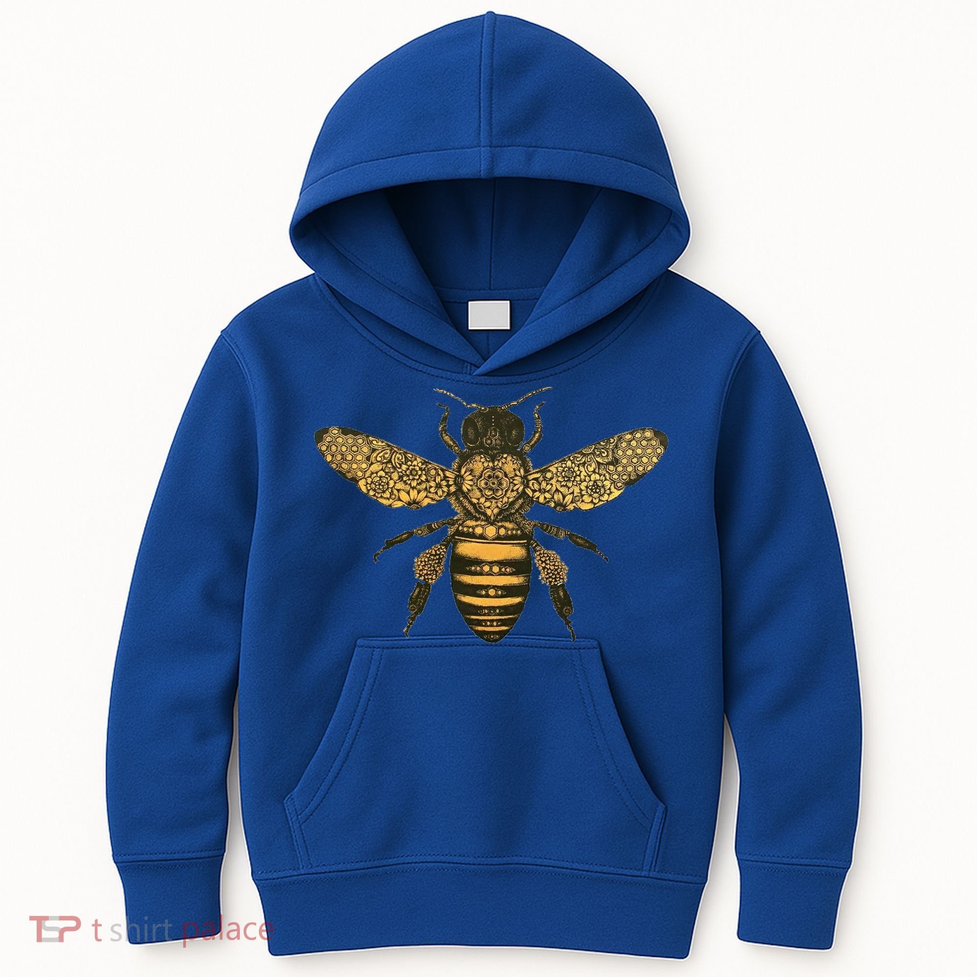 Beekeeper Meaningful Gift Honeycomb Honey Bee Compass Beekeeping Great Gift Kids Hoodie