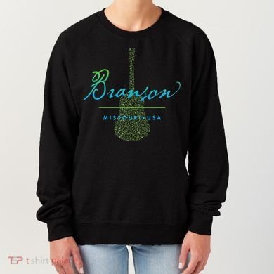 Branson Missouri Guitar Design Women's Sweatshirt