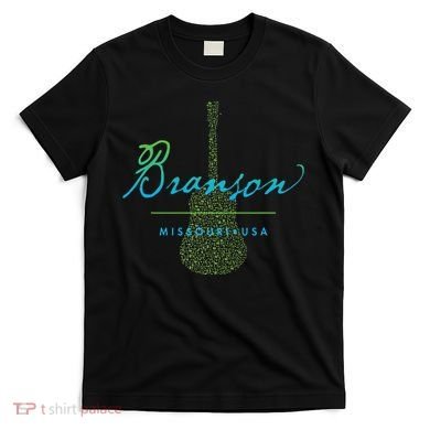 Branson Missouri Guitar Design T-Shirt