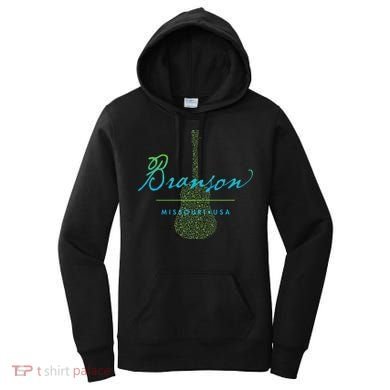 Branson Missouri Guitar Design Women's Hoodie