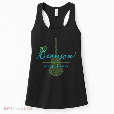 Branson Missouri Guitar Design Women's Tank Top