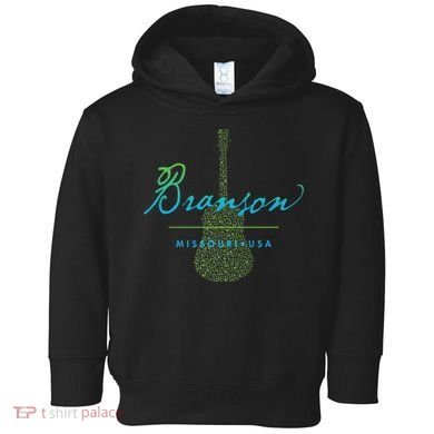 Branson Missouri Guitar Design Toddler Hoodie