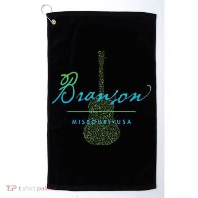 Branson Missouri Guitar Design Golf Towel