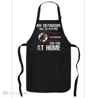 Baseball My Grandson Will Be Waiting For You At Home Apron thumb 0