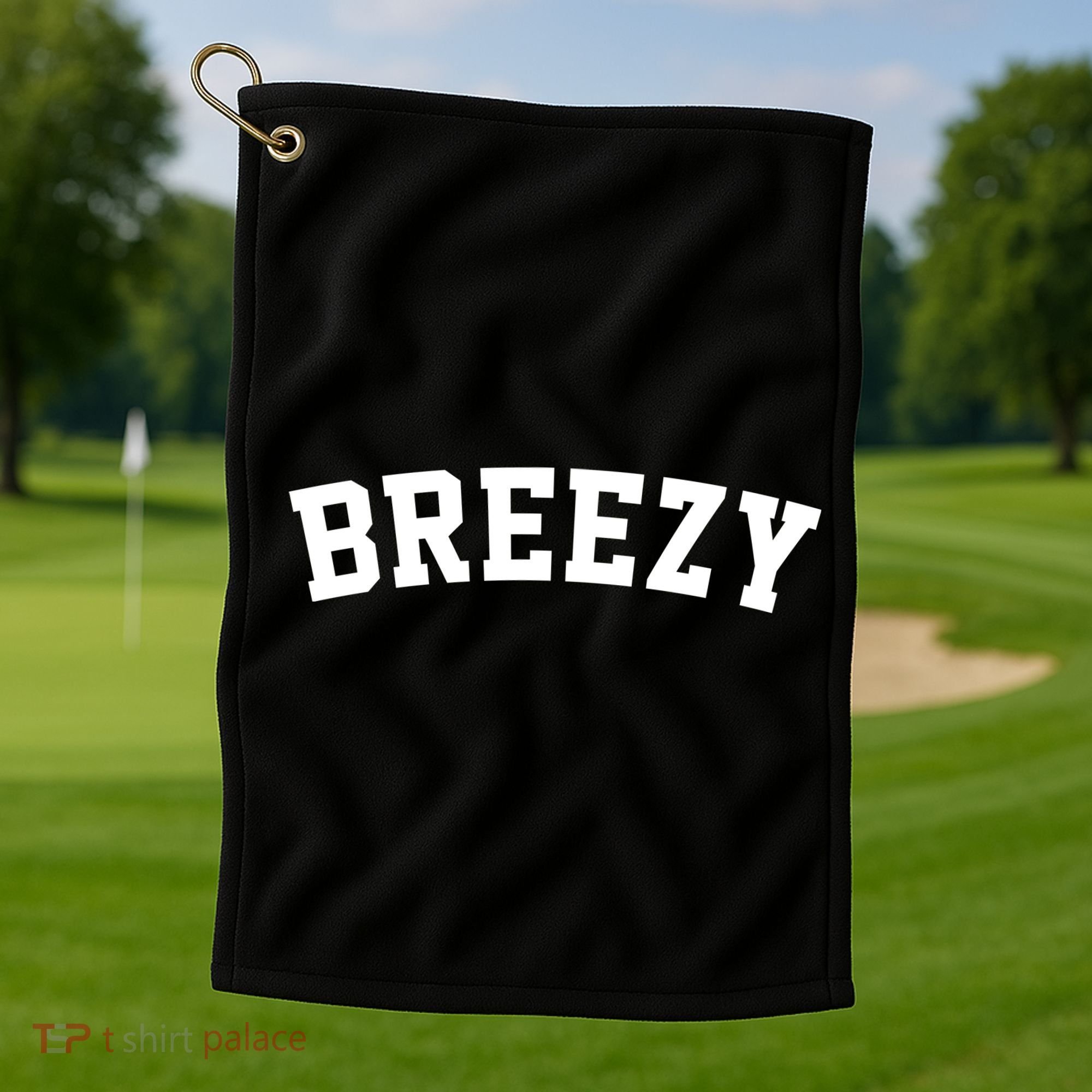 Breezy Merch Gear Golf Towel
