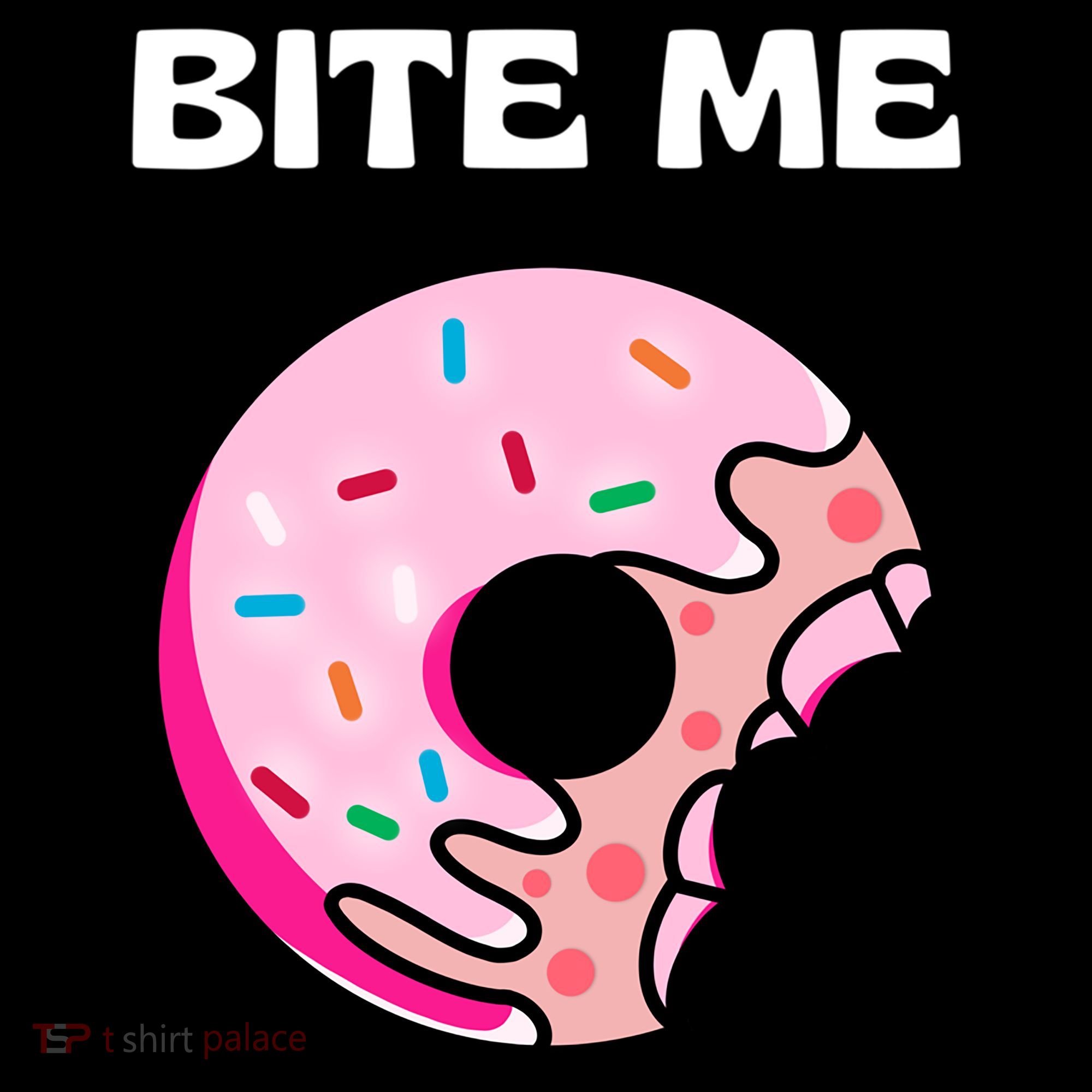 Bite Me Gift Donut Crew Gift Bucket Hat