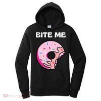 Bite Me Gift Donut Crew Gift Women's Hoodie thumb 0