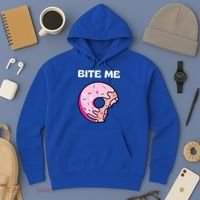 Bite Me Gift Donut Crew Gift Hoodie thumb 3