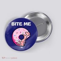 Bite Me Gift Donut Crew Gift Button thumb 0
