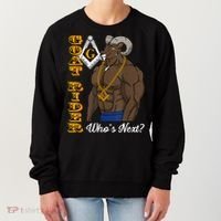 Brothers Masons Goat Rider WhoS Next Masonic FatherS Day Women's Sweatshirt thumb 0