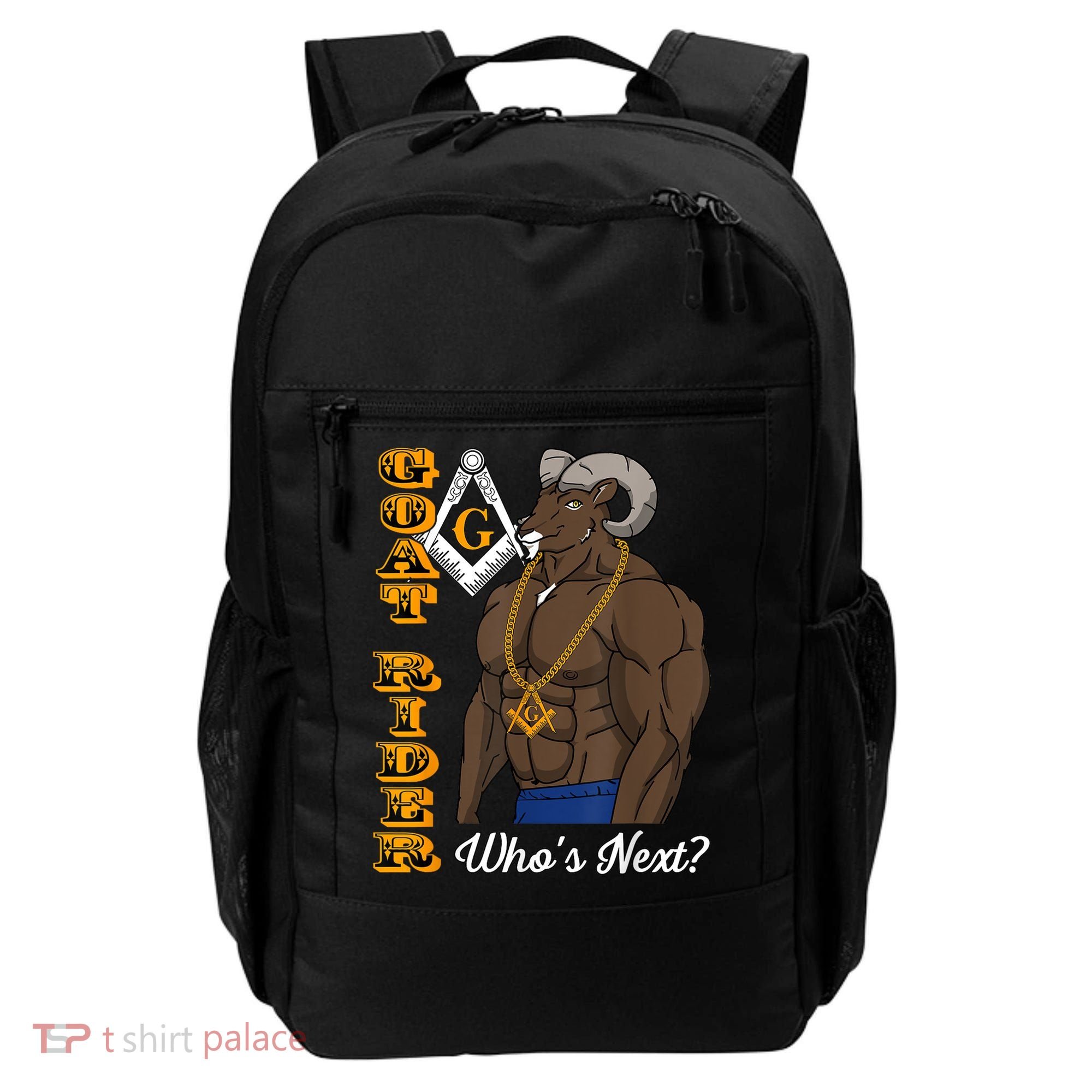 Brothers Masons Goat Rider WhoS Next Masonic FatherS Day Backpack